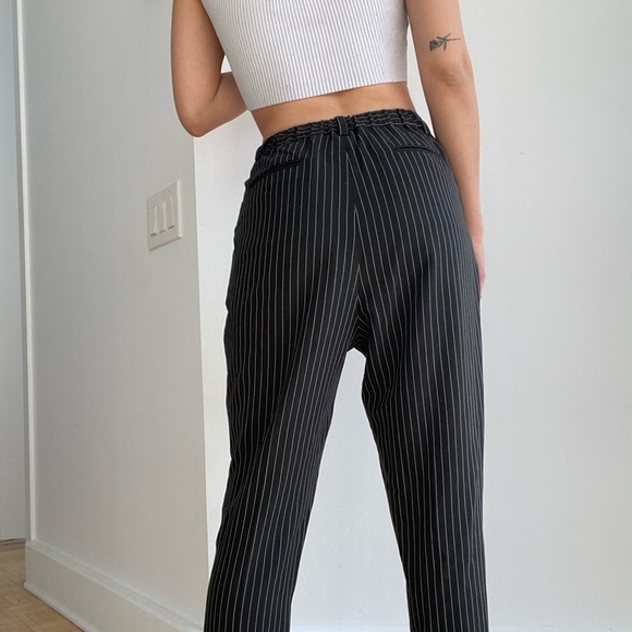 **SOLD DO NOT BUY ** Cutest midrise pinstripe trousers/ pants!! - Picture 9 of 15